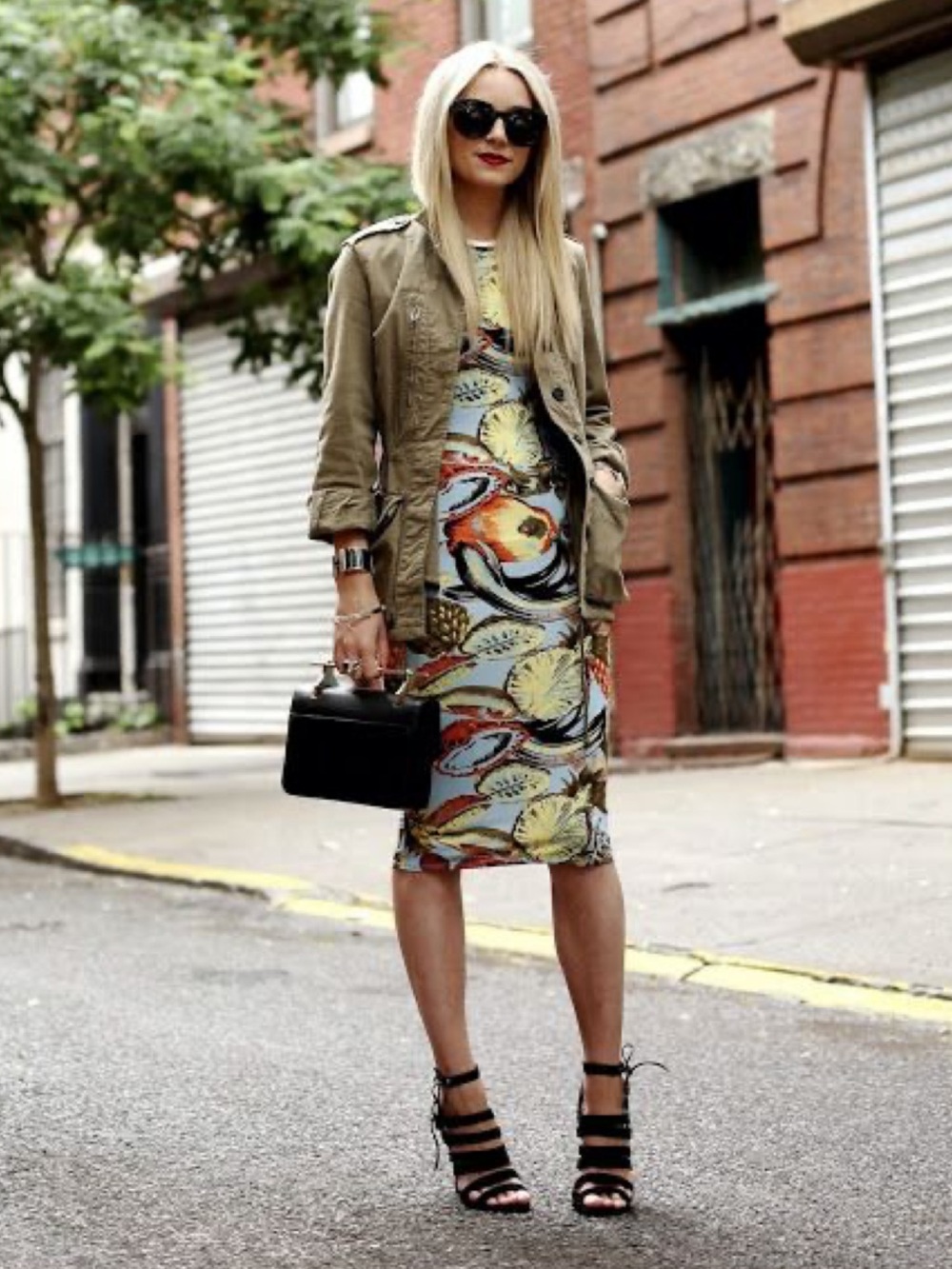 Fruity Bodycon Tank Dress - Picture 8 of 8